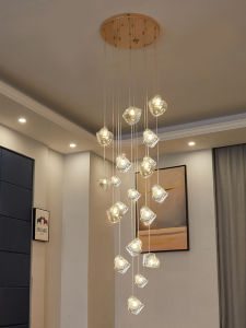 HUITUO | Modern Elegant Loft Designer Staircase Pendant Light