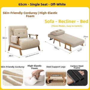 Foldable Two-purpose Sofa Bed Long Term Sleep