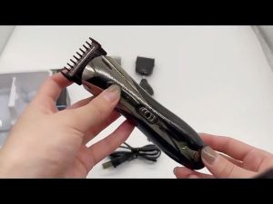 Kemei KM-1407 Professional Electric Razor Hair Clipper Rechargeable Cordless Nose & Hair & Beard Trimmer Shaver For Male