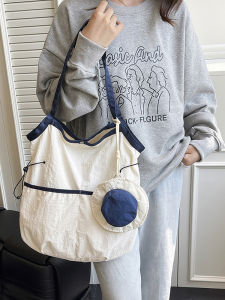 Casual Versatile Lightweight Original Design Ladies Shoulder Bag Handbag Fashionable Everyday Use Soft Nylon Material