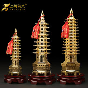 Shangshan Is like Water Decoration 13 Th Floor Study Wenchang Tower