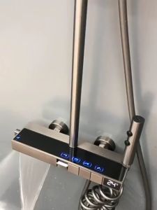 Sen tắm nóng lạnh Yamato SC168X chính hãng cao cấp hiển thị nhiệt độ đèn led củ đồng nặng 3.3kg áp lực nước mạnh - Công nghệ Nhật Bản bảo hành 5 năm