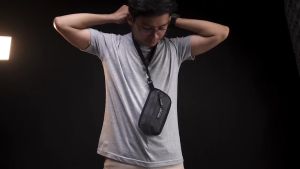 Dompet Kantong HP Gantung Sling Phone Airuz Pouch Wallet Hp Waterproof Sling Phone Anti Air Pria