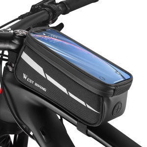 West Biking | Bike Phone Bag Frame Tube Mount Accessory