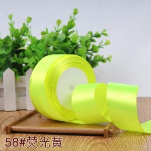 6/10/15/20/25/40/50mm Satin Ribbons for Wedding Christmas Party Decoration Handmade DIY Bow Craft Card Gift Wrap 25yards/Roll