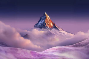 500/1000/1200/2000PCS Jigsaw Puzzle Majestic Mountain Peak Scenery Print For Adults Perfect Gift For Art And Puzzle Enthusiasts