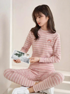 YINGBOLUN | Bộ Đồ Lót Bông Ấm Cho Bé Gái