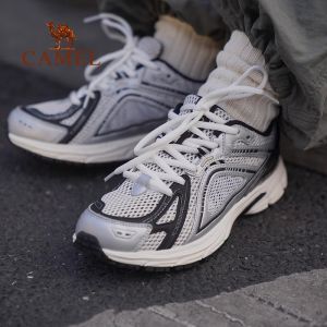 Cameljeans Sports Jogging Shoes Women Autumn and Winter Womens Mesh Breathable Running Shoes