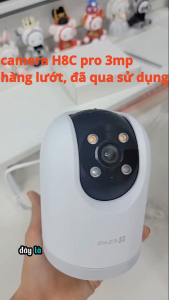 Camera wifi EZVIZ H8C pro 3mp hàng trưng bày đã qua sử dụng còn mới trắng và đầy đủ chức năng