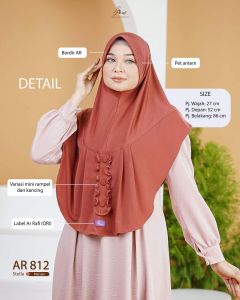 couple sepasangJilbab hijab kerudung bergo krudung wanita dewasa jersey instan terbaru new terlaris terkini modern kekinian viral 2024 Arrafi AR 812 lailadem mudah di bentuk cantik pet antem bahan stella cantik bayar di tempat COD gratis ongkir