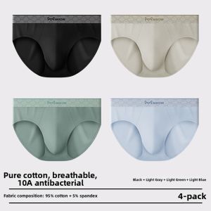 MiiOW | Pure Cotton Breathable Seamless Antibacterial Youth Underwear