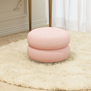 Living Room Small Stool Home Use round Stool Sofa Stool Foot Stool Entrance Shoe Changing Stool Small Board Stool Tea Table Low Stool