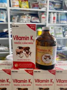 VITAMIN K3 (100ml) cầm máu nhanh cho vật nuôi