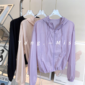 Outdoor Sportswear Hooded Jacket Quick Dry Slim Fit Yoga Top Long Sleeve Breathable Fitness Sun Protection Womens Clothing