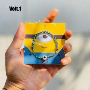 Gelang Minion Couple Tali Kepang 2 Simpul