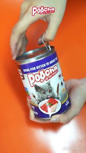 POOCHA KALENG 400 GRAM 400GR MAKANAN KUCING BASAH