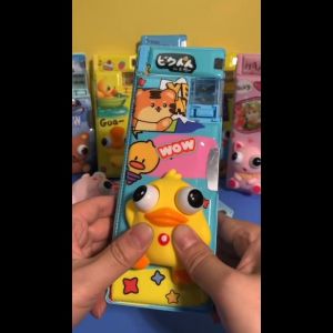Kotak Pensil Lucu Squishy 3D & Alat Tulis Multifungsi