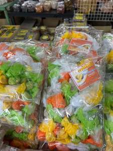 ลูกอมโบราณรสทุเรียนลูกอมทุเรียนขนาด300กรัม