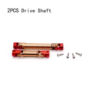 1/18 TRX4M Traxxas RC Car Crawler Parts Threaded Shock Absorber Oil Damper & Metal Drive Shaft Remote Control Toy Accessories