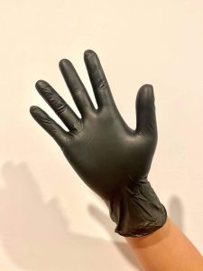 ถุงมือยางไนไตรไวนิลสี   ดำ   ฟ้า   ขาว   ใส   ใช้แล้วทิ้ง ชนิดไม่มีแป้ง ไม่ก่อให้เกิดอันตราย 100ชิ้น(50คู่)  พร้อมส่ง