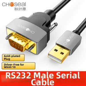 Choseal | USB to RS232 Serial Port Converter Cable DB9 Pin