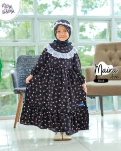 Maira Dress by Manasikana - gamis anak usia 2-12thn (mohon cek deskripsi)