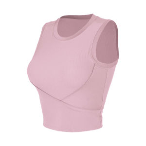 Miiow | Yoga Sports Bra Womens Tank Top With Chest Pad Summer Thin Running Fitness Inner Wear Strapless Shirt Breathable Nylon Spandex