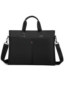 Casual Oxford Cloth Mens Handbag A4 Document Computer Bag for Daily Travel Nylon Material Single Strap Backpack for Youth