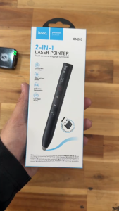 Bút trình chiếu Hoco Gm203 lazer đỏ/ pin sạc 180mAh -Bảo Hành 3 tháng