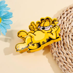 Feline Fashion Garfield Cat Hair Claw Clip Cute Decorative Hair Accessories Practical Daily Hair Fixing Cosplay Hairpin