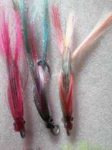 3 PCS #14 /#15 F ly fishing Baits for Mackerel Tuna or Tulingan Philippine Style Baits Fly Fishing.