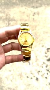 SENKQ นาฬิกาข้อมือผู้หญิง นาฬิกาข้อมือผู้ชาย กันน้ํา ทองคํา แฟชั่น สไตล์คู่รัก รุ่น A12