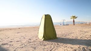 Outdoor Shower Tent Instant Popup Portable Camping Toilet Beach Outdoor Privacy Tent Room with Bag
