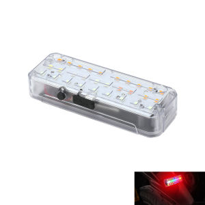 KEVANLY | Car Motorcycle Warning Lights Bright RGB Blinking Light Truck LED Lights Moto Decorative Light Tail Lights Warning Strobe Light