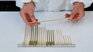 200PCS Wooden BBQ Skewers | Eco-Friendly Disposable Grill Sticks for Meat Chicken & BBQ  and Party