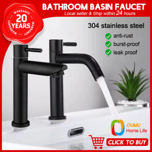 Oumu SUS304 Sink Faucet Basin Faucet For Bathroom/Kitchen/Laundry/Toilet Faucet Stainless Steel