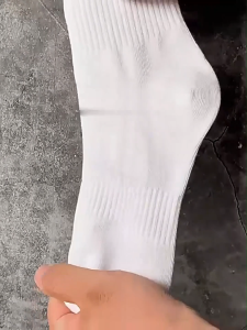 LD-P647 Kaos Kaki Pendek Wanita Polos Semata Kaki / Kaus Kaki Sekolah Kantor Women Shock Korean