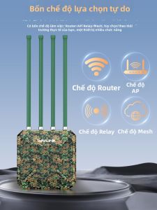 Wavlink | Bộ Phát WiFi6 Công Suất Cao Ngoài Trời Đa Hướng POE Chống Nước