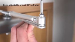 【*cod + Pengiriman Cepat】Door Closer 360°/35KG Door Closer Penutup Pintu Otomatis Door Closer Tahanan Pintu Kunci Pintu Penutup Pintu Otomatis Peralatan Penutupan Pintu Kecepatan Disesuaikan