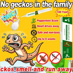 🦎Dual Function: Repel and Prevent🦎Lizard repellent Geckos smell and run No geckos in the family20 years  safe and non-toxic Gecko repellent 壁虎驱除剂 壁虎药