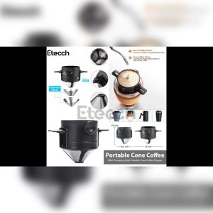 Filter Penyaring Kopi Portable Cone Coffee Dripper