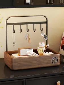 Real Wood Organizer Display Key Rack Jewelry Hanger