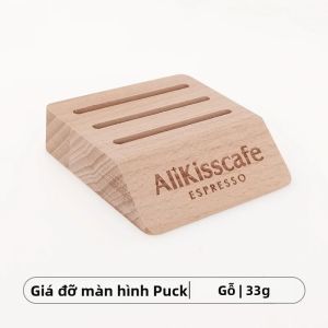 Giá Đỡ Lọc Cà Phê Đa Năng Giá Để Phin Lọc Cho Máy Pha Cà Phê Espresso 51MM 54MM 58MM Phụ Kiện Bằng Gỗ Chắc Chắn Dành Cho Barista