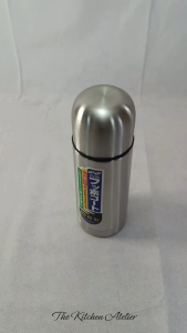 Stainless Steel Vacuum Flask – Double Wall 18/8 Ice-Wide Mouth Leakproof One-Touch Stopper | Hot & Cold Power Flask