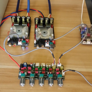 oneaudio ZK PRO1 บอร์ด Tone แผ่นปริมาณ Preamp Mixer Board สำหรับเครื่องขยายเสียง JRC2068