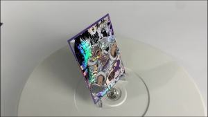 60PCS 66x91mm OPCG Holographic Standard Size Art Anime One Piece Card Sleeves Top Loading Trading Card Protector for MGT/TCG