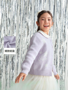 Semir | Áo Sweater Len Mô Phỏng Lông Chồn Santa Star Mới Cho Mùa Xuân