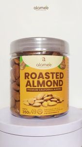 Selamat Datang di Alamee Official Store: Kacang Almond Almon Mede Walnut Pistachio Kupas Panggang Premium Roast Roasted TOPLES Besar