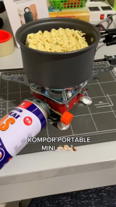 Kompor Gas Portable Mini Kompor Camping Portable - Kompor Mini Piknik Camping / Kemah Portable (tidak termasuk gas) [PS]