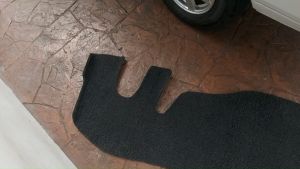 10mm Thick PVC Coil Matting for Mitsubishi L300 (Front Row) Perfect Fit Slip-Resistant